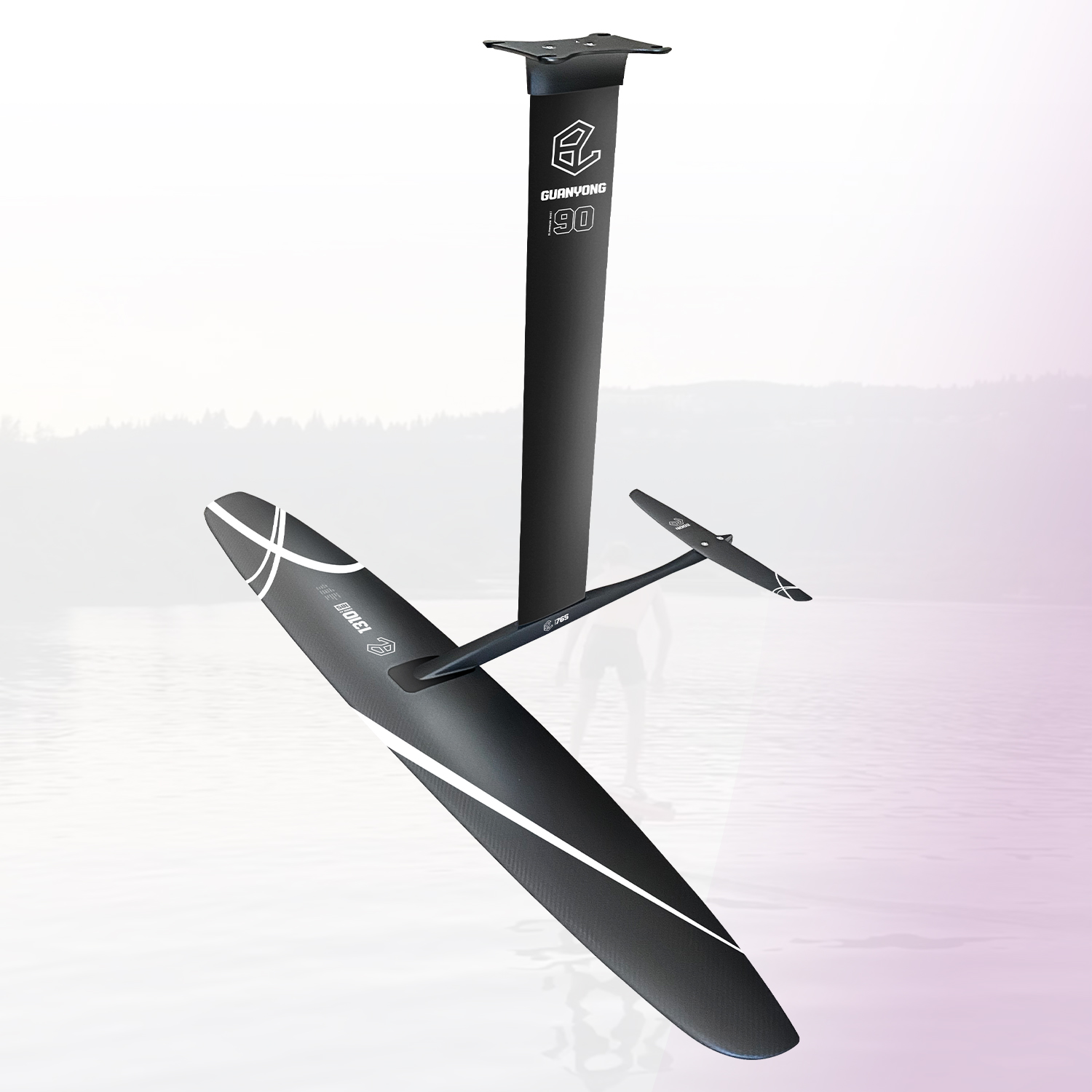 Hydrofoil Wing Set Carbon Fiber - Набор подводных крыльев для начинающих GY1310,
