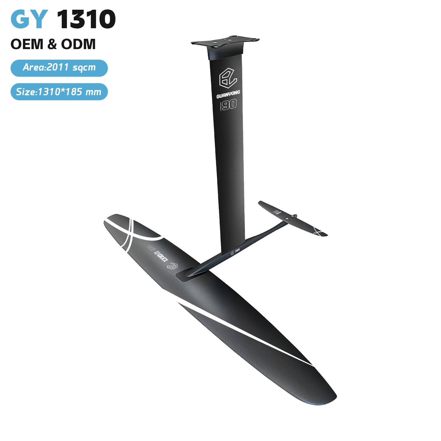 Hydrofoil Wing Set Carbon Fiber - Набор для начинающих гидрофойлеров GY1310: карбоновое