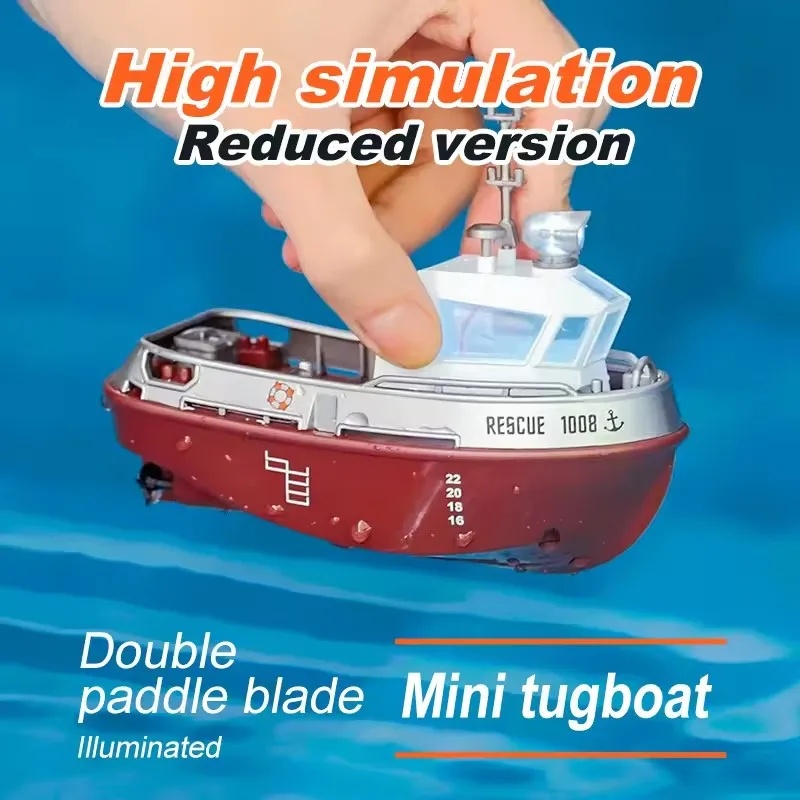 Electric Jet Board Motor - Радиоуправляемый буксир ZWN 1/32, лодка с