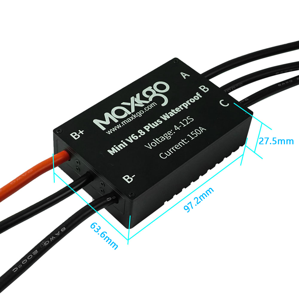 MAXKGO Mini FSESC6.8 ESC 60V 1 – обзор и цена Efoil Remote Control Waterproof