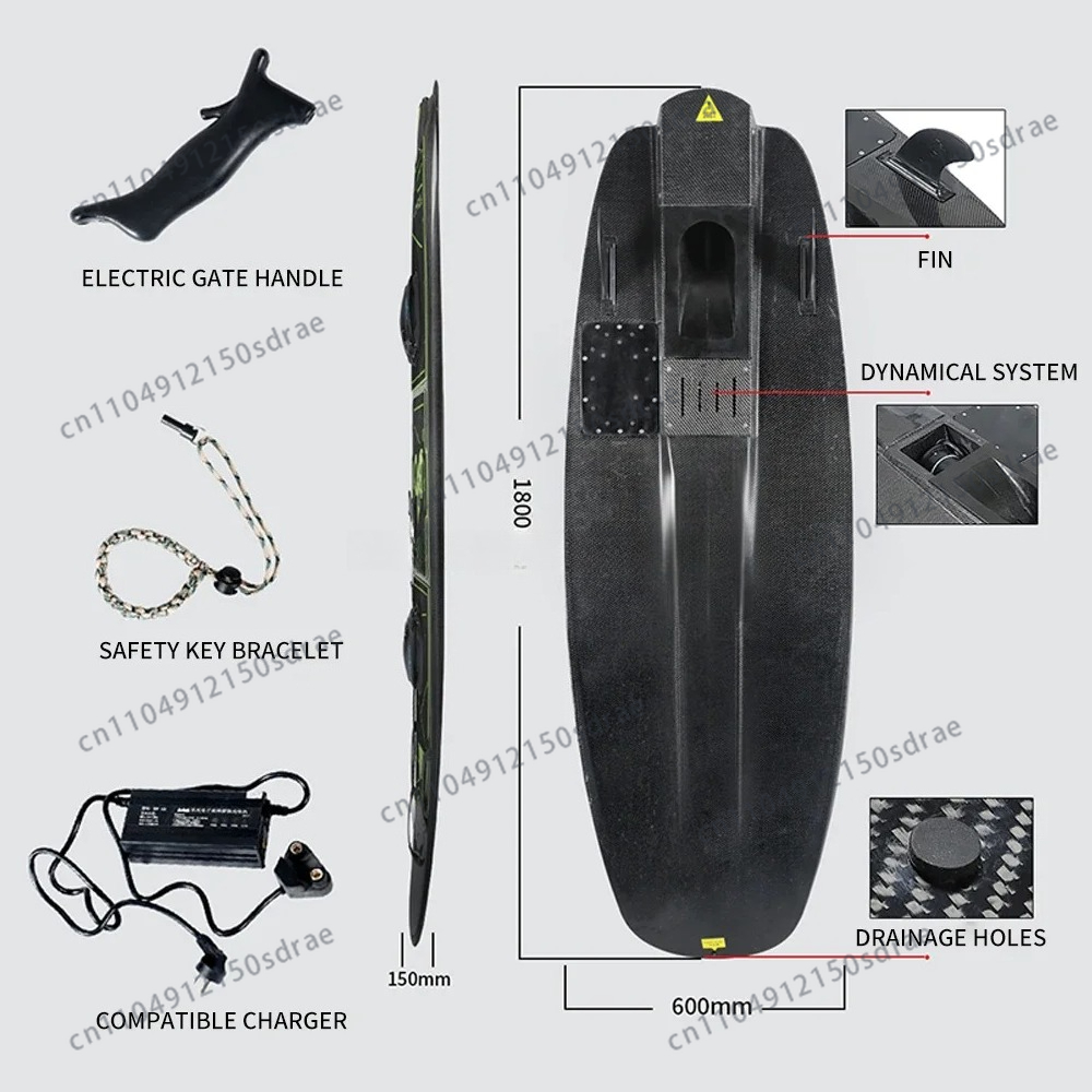 Электрический гидрофойл/сёрфбо – обзор и цена Electric Surfboard Jetboard