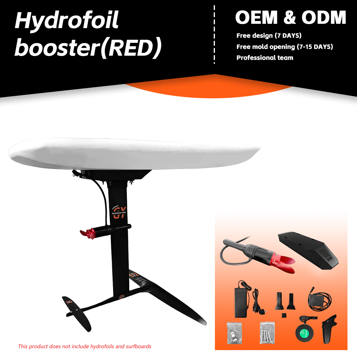 2024 НОВЫЙ 3000 Вт Power Assis – обзор и цена Electric Surfboard 3000W